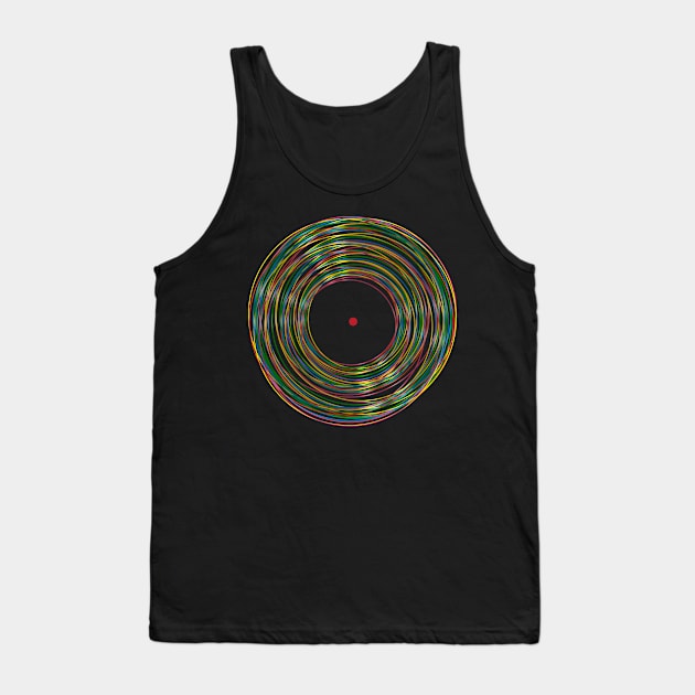 Vinyl Records Tank Top by All-About-Words